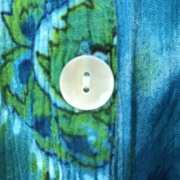 Vintage 80s 90s Casual Floral Midi Dress Multicolor BILA,L - Picture 3 of 9